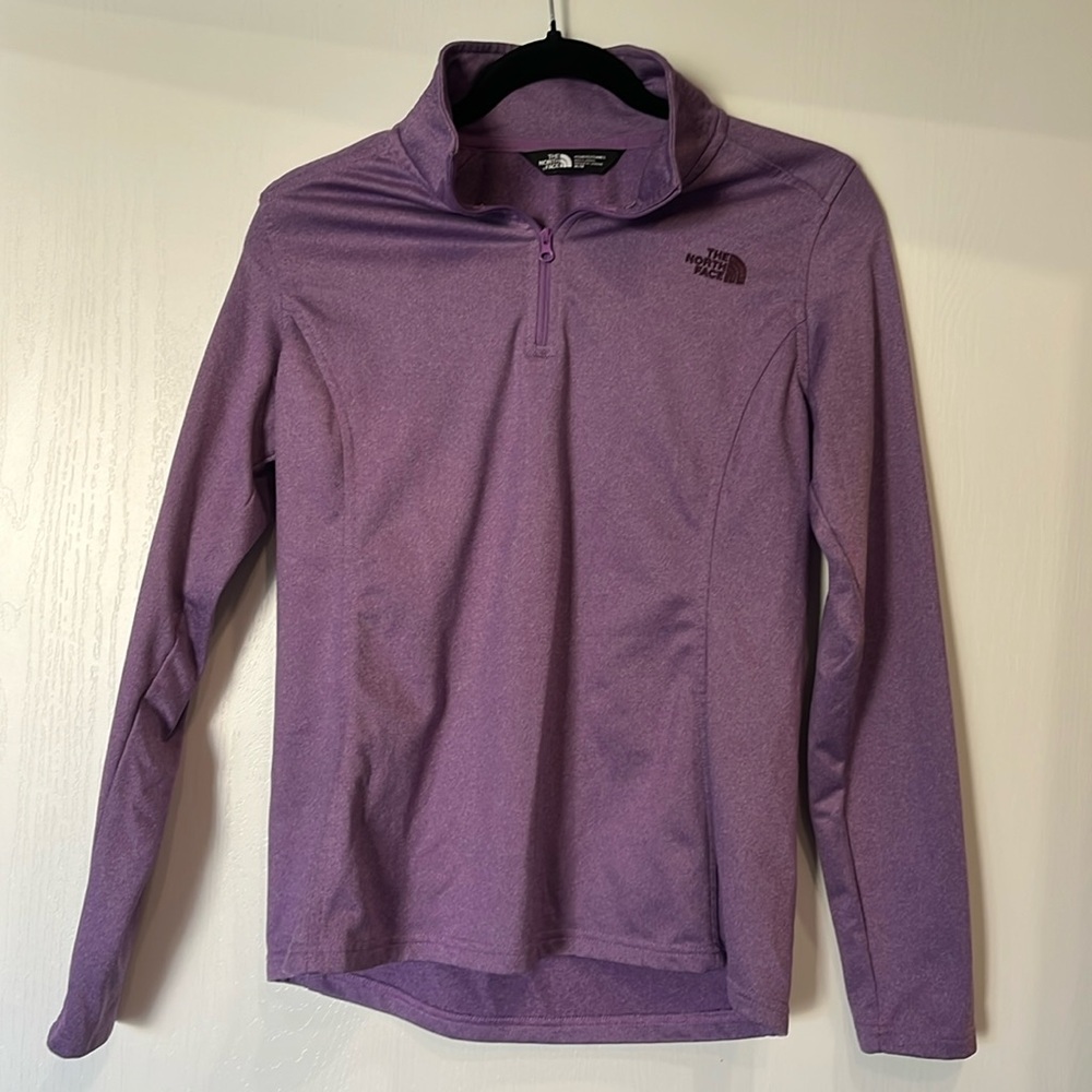 North Face 1/4 Zip Fleece Jacket